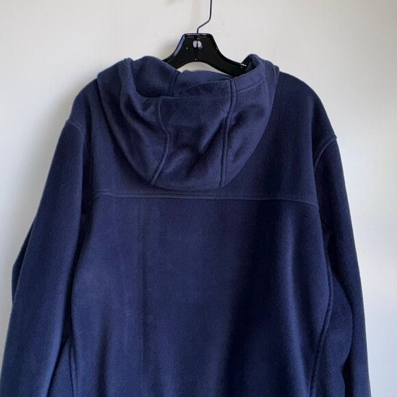 COLUMBIA Fleece Hooded Zip Jacket Sweatshirt Men's Size XL Navy Blue - Picture 5 of 10